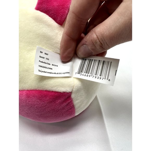 *Rare* *Retired* Squishmallow "Roxy" Valentine's Day Squad, With hearts - Picture 8 of 10